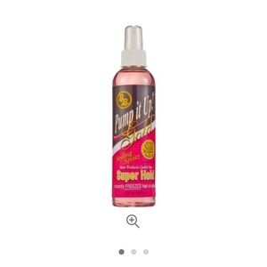 Pink Body Spray with Clear Bottle and White Nozzle